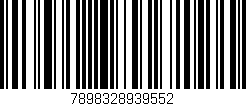 Código de barras (EAN, GTIN, SKU, ISBN): '7898328939552'