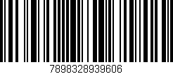 Código de barras (EAN, GTIN, SKU, ISBN): '7898328939606'