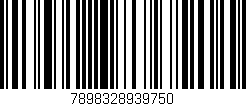 Código de barras (EAN, GTIN, SKU, ISBN): '7898328939750'