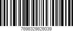Código de barras (EAN, GTIN, SKU, ISBN): '7898329828039'
