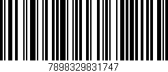Código de barras (EAN, GTIN, SKU, ISBN): '7898329831747'