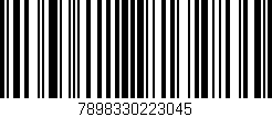 Código de barras (EAN, GTIN, SKU, ISBN): '7898330223045'