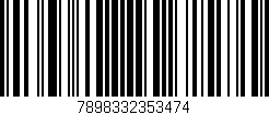 Código de barras (EAN, GTIN, SKU, ISBN): '7898332353474'