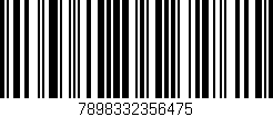 Código de barras (EAN, GTIN, SKU, ISBN): '7898332356475'