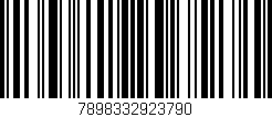 Código de barras (EAN, GTIN, SKU, ISBN): '7898332923790'