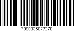 Código de barras (EAN, GTIN, SKU, ISBN): '7898335077278'