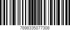 Código de barras (EAN, GTIN, SKU, ISBN): '7898335077308'