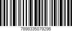 Código de barras (EAN, GTIN, SKU, ISBN): '7898335079296'