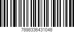 Código de barras (EAN, GTIN, SKU, ISBN): '7898336431048'