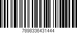 Código de barras (EAN, GTIN, SKU, ISBN): '7898336431444'