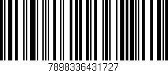 Código de barras (EAN, GTIN, SKU, ISBN): '7898336431727'