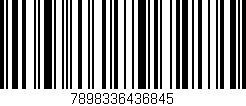 Código de barras (EAN, GTIN, SKU, ISBN): '7898336436845'