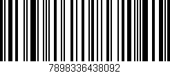 Código de barras (EAN, GTIN, SKU, ISBN): '7898336438092'