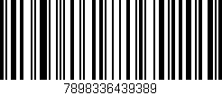 Código de barras (EAN, GTIN, SKU, ISBN): '7898336439389'