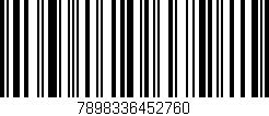 Código de barras (EAN, GTIN, SKU, ISBN): '7898336452760'