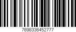 Código de barras (EAN, GTIN, SKU, ISBN): '7898336452777'