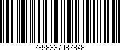 Código de barras (EAN, GTIN, SKU, ISBN): '7898337087848'
