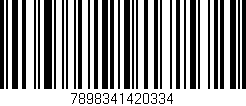 Código de barras (EAN, GTIN, SKU, ISBN): '7898341420334'