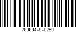 Código de barras (EAN, GTIN, SKU, ISBN): '7898344940259'