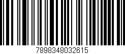 Código de barras (EAN, GTIN, SKU, ISBN): '7898348032615'