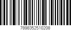 Código de barras (EAN, GTIN, SKU, ISBN): '7898352510208'