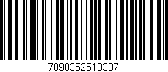 Código de barras (EAN, GTIN, SKU, ISBN): '7898352510307'