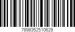 Código de barras (EAN, GTIN, SKU, ISBN): '7898352510628'