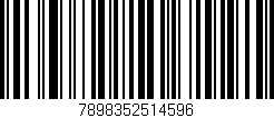 Código de barras (EAN, GTIN, SKU, ISBN): '7898352514596'