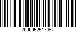 Código de barras (EAN, GTIN, SKU, ISBN): '7898352517054'