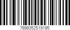 Código de barras (EAN, GTIN, SKU, ISBN): '7898352519195'