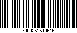 Código de barras (EAN, GTIN, SKU, ISBN): '7898352519515'