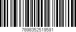 Código de barras (EAN, GTIN, SKU, ISBN): '7898352519591'