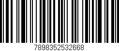 Código de barras (EAN, GTIN, SKU, ISBN): '7898352532668'