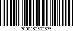 Código de barras (EAN, GTIN, SKU, ISBN): '7898352532675'