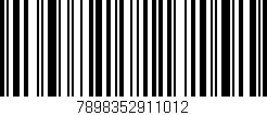 Código de barras (EAN, GTIN, SKU, ISBN): '7898352911012'