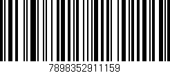 Código de barras (EAN, GTIN, SKU, ISBN): '7898352911159'