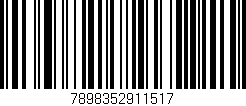 Código de barras (EAN, GTIN, SKU, ISBN): '7898352911517'