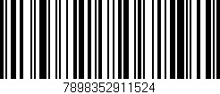 Código de barras (EAN, GTIN, SKU, ISBN): '7898352911524'