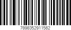 Código de barras (EAN, GTIN, SKU, ISBN): '7898352911562'