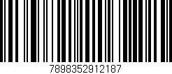 Código de barras (EAN, GTIN, SKU, ISBN): '7898352912187'