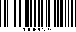 Código de barras (EAN, GTIN, SKU, ISBN): '7898352912262'