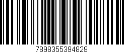 Código de barras (EAN, GTIN, SKU, ISBN): '7898355394829'