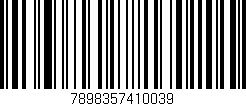 Código de barras (EAN, GTIN, SKU, ISBN): '7898357410039'