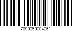 Código de barras (EAN, GTIN, SKU, ISBN): '7898358384261'