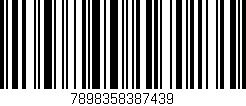 Código de barras (EAN, GTIN, SKU, ISBN): '7898358387439'