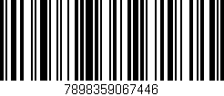 Código de barras (EAN, GTIN, SKU, ISBN): '7898359067446'