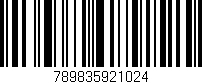 Código de barras (EAN, GTIN, SKU, ISBN): '789835921024'