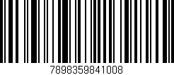 Código de barras (EAN, GTIN, SKU, ISBN): '7898359841008'