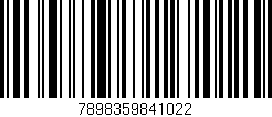 Código de barras (EAN, GTIN, SKU, ISBN): '7898359841022'