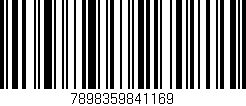 Código de barras (EAN, GTIN, SKU, ISBN): '7898359841169'